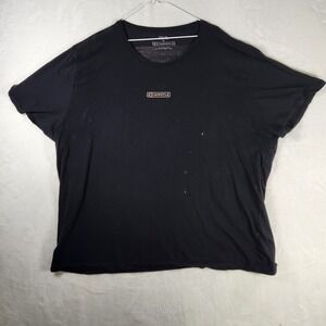 Chipotle Black T-Shirt 4XL Unisex Loomstate Organic Cotton‎ Foodie Tee